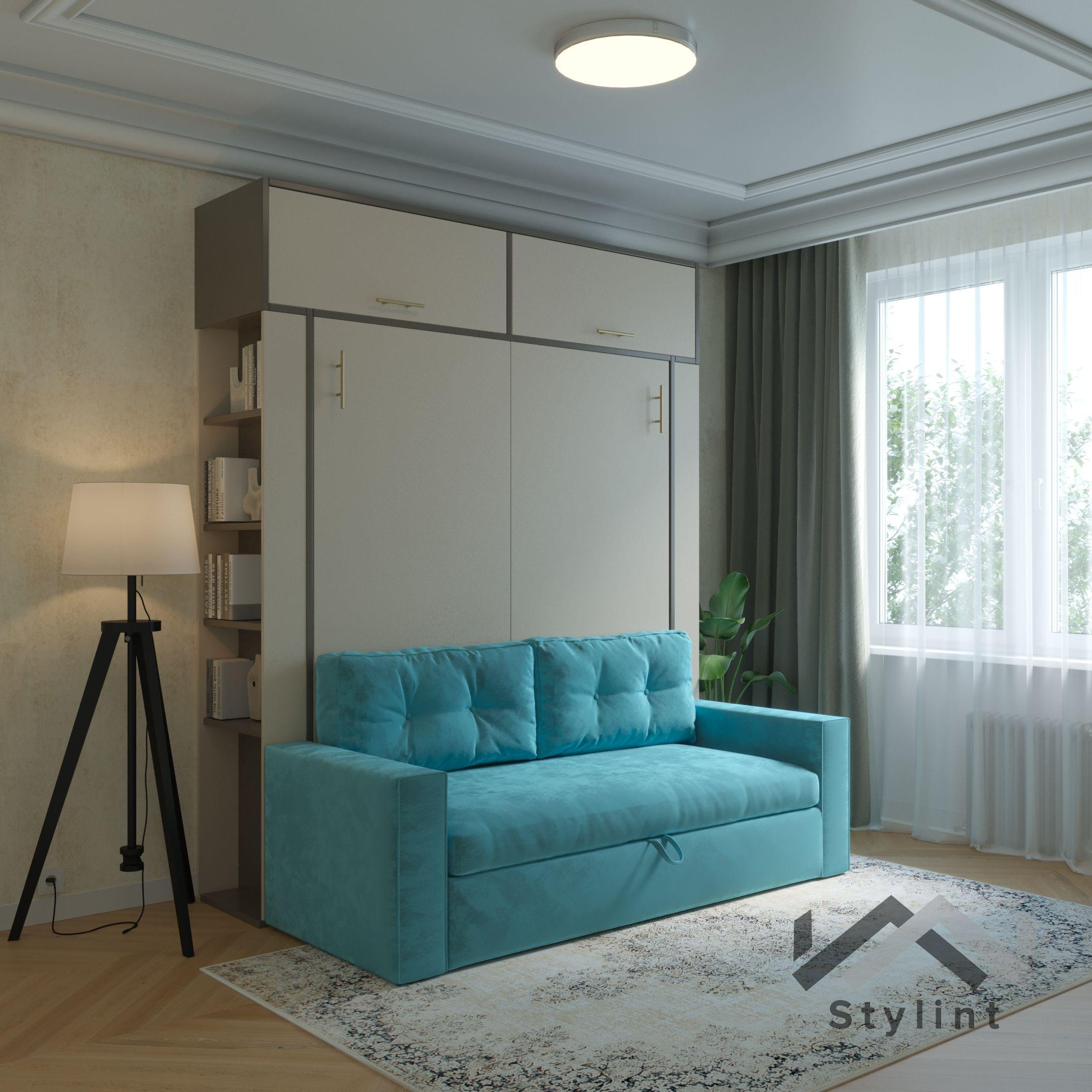 Шкаф-кровать трансформер Гроссето по цене 131430 ₽ купить в Москве | Ателье  умной мебели «Stylint»